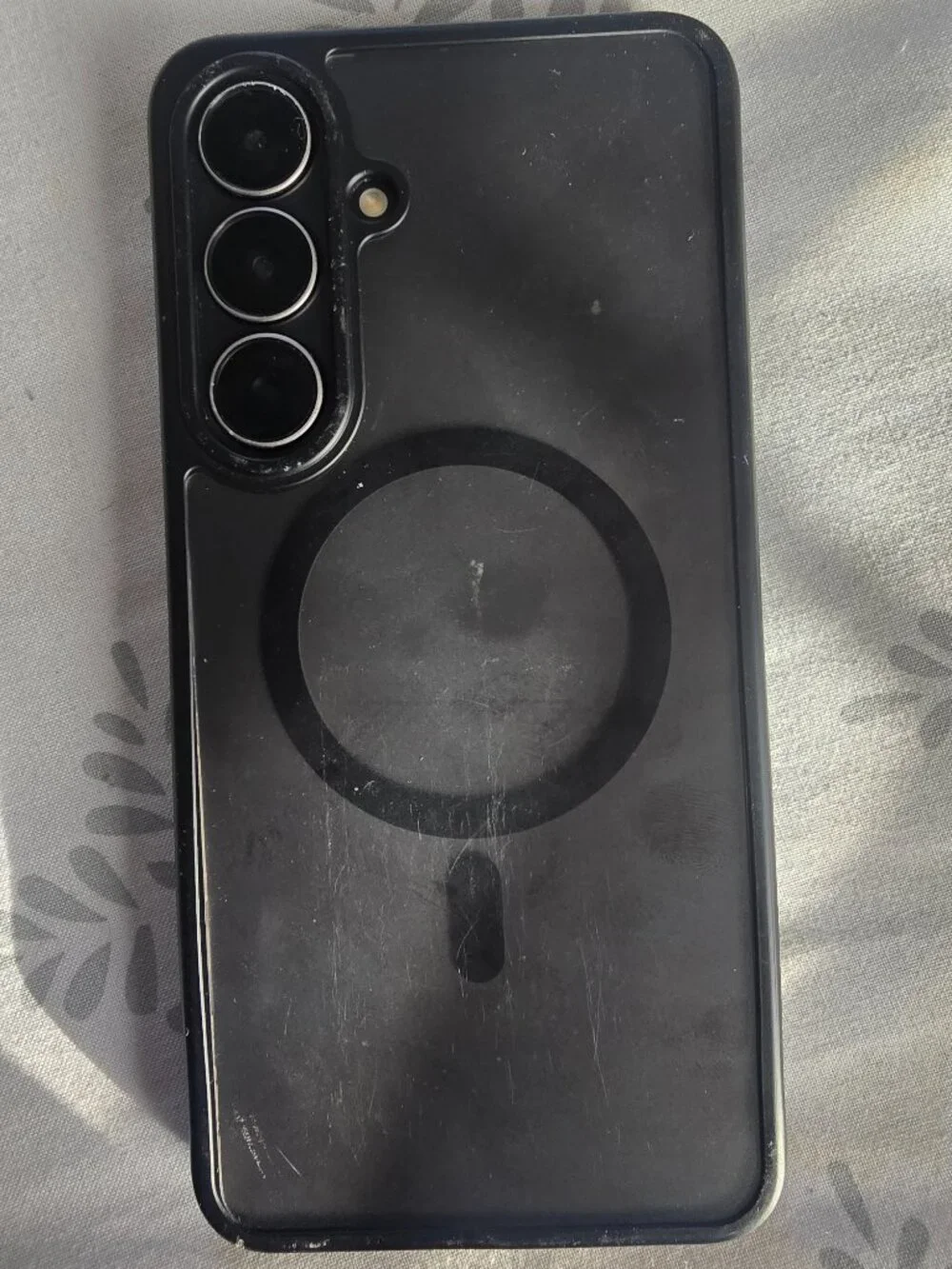 T-Mobile S25fe with case and screen protector